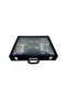 Bond 18-Piece Eyeglass Case, Alcantara, Black - 4