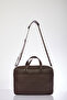 Brown Men's Briefcase - 4