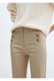 Short-Leg Buttoned Pants - 6