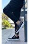 Ba0003 Lace-Up Classic Black Patent Leather High Sole Casual Men's Shoes - 4