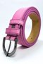 100% Genuine Leather 3 cm Women's Belt Pink