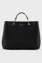 Women's Comfortable Black-gold Shoulder Bag with Brand Logo Y3d165 Yfo5b-85218