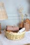 Basket Wicker Bread Basket Fruit Holder Multi-Purpose Basket - 2
