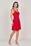 Women's Chiffon Short Evening Dress 5922025 Red - 7