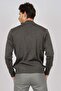 Men's Half Fisherman Sweater 6080044 Gray - 4