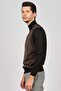 Men's Patterned Wool Sweater 4536130 Black - 3