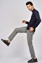 Men's Half Turtleneck Wool Sweater4530014 Navy Blue - 2