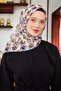 وشاح رياضي من القطن بنقشة الزهور