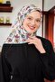 وشاح رياضي من القطن بنقشة الزهور