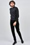 Men's Pocket Detailed Polo Neck Patterned Sweater 42544230 M.navy blue - 2