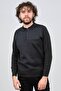 Men's Pocket Detailed Polo Neck Patterned Sweater 42544230 M.navy blue - 6