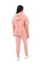 Women's Hooded Plus Size Tracksuit Set 3759-23 - 5