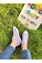 Lilac Adult Linen Sneaker - 4