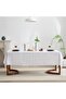 100% Raw Cotton Linen Tablecloth 160x220 cm Vintage Kitchen Living Room Tablecloth
