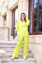 Modal Sand Soft Textured Trousers and Shirt Set - 6