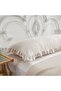 100% Cotton Ruffled Long Pillowcase 50X135 cm Beige Color Antiallergic Maternity Pillowcase - 5
