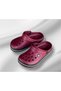 Burgundy Lightweight Eva Sole Fashion Children's Sandals