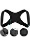 New Generation Posture Corrector, Anti-Hunchback, Sweat-Free Corset, Unisex, Black - 5