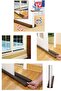 8 Pieces Double Sided Under Door Anti-Wind - 2