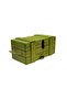 Green Wooden Locked Box Memory Box Gift Box Storage Box Multi-Purpose Wooden Box 27x 14cm - 2