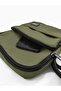 Khaki 5-Compartment Adjustable Cross Strap Waterproof Shoulder Bag - 3