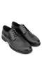 Men's Genuine Leather Black Classic Shoes - 2