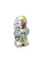Elephant Pacifier Holder – Grey With Grey Ears – Keeps Pacifier Clean, Travel-friendly For Baby - 3