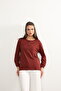 Women's Lycra Mid-Age and Above Four Seasons Tile Mom Combed Cotton Blouse with Button Pattern and Elastic Sleeves - 4