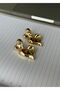 Set of 2 Heart Earrings, 4 cm - 3