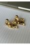 Set of 2 Heart Earrings, 4 cm - 2
