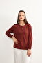 Women's Lycra Mid-Age and Above Four Seasons Tile Mom Combed Cotton Blouse with Button Pattern and Elastic Sleeves - 7
