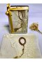 Prayer Rug Set, 2-Piece Bridal Gift Set, Prayer Rug and Prayer Beads, Gift, Dowry Gift, Mawlid Gift - 2