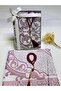 Prayer Rug Set, 2-Piece Bridal Gift Set, Prayer Rug and Prayer Beads, Gift, Dowry Gift, Mawlid Gift - 2