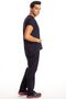 Surgical Doctor Nurse Scrubs Men's Navy Blue Suit - 6