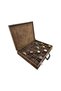Richbox bond 30 watch box alcantara brown without glass