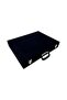 Richbox Bond 18-Piece Eyeglass Case, Alcantara, Black, Lensless - 2