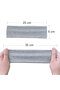 Sports Headband - Women's & Men's Thin Headband Bandana, Yoga Makeup Face Washing Gray Melange Headband - 3