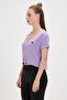 Menas Purple V-Neck Women's T-Shirt - 5