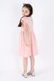 Girl's Muslin Ruffle Front Button Dress - 2