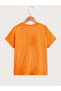 Kids Unisex Oversized Orange Purple Butterfly Printed t-shirt - 2