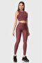 Popi High Waist Dusty Rose Sports Leggings - 4