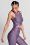 Roise Drop Patterned Lilac Sports Bra - 3
