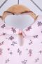 2-5 Years Old Necklace Blouse Denim Shorts Summer Stylish Girl's Holiday Set 10081 - 5