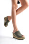 Women's Heeled Slippers Size 33-45 - 5