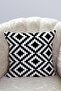 Checkered Geometric Patterned Digital Printed Modern Pillow Cushion Cover - 2