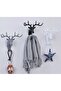 Deer Head Wall Hanger - 3 Different Colors - Perforation Free Hanging, Strong Load-Bearing Capacity - 3