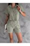 Capri Linen Shorts - Bermuda Cut - 5