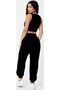 compass new 2 High Waisted Jogger Sweatpants - 4