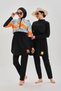 3 Pieces of Hijab Swimsuit with Pleat Detail on the Shoulder Full Covered Swimsuit Plus Size Burkini - 6