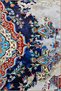Purple Brush Dyed Traditional Patterned Woven Base Carpet and Washable Carpet Aloha157